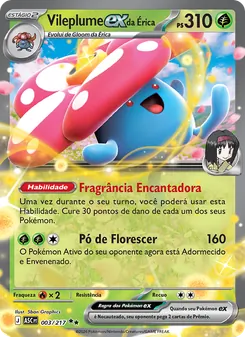 Vileplume ex da Érica (Ascended Heroes #003/217)