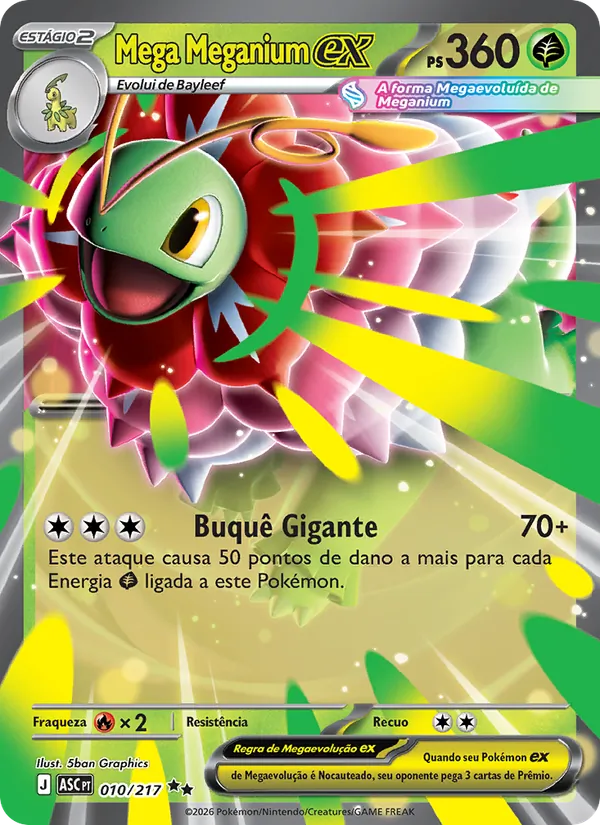 Mega Meganium ex (Ascended Heroes #010/217)