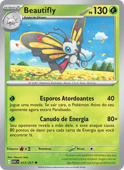 Beautifly (Ascended Heroes #013/217)