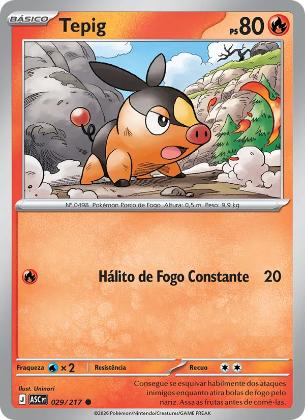 Tepig (Ascended Heroes #029/217)