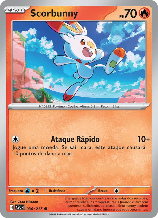 Scorbunny (Ascended Heroes #036/217)