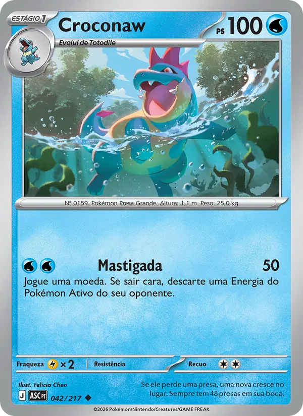 Croconaw (Ascended Heroes #042/217)