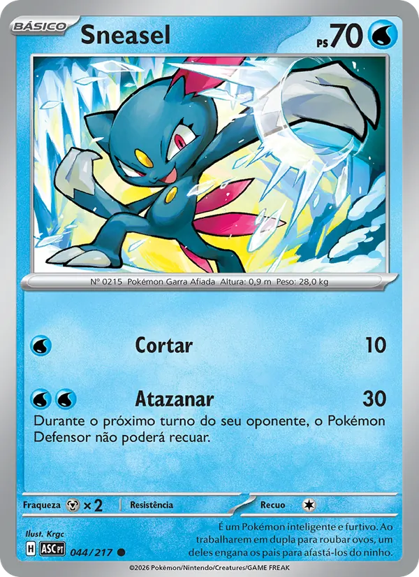 Sneasel (Ascended Heroes #044/217)