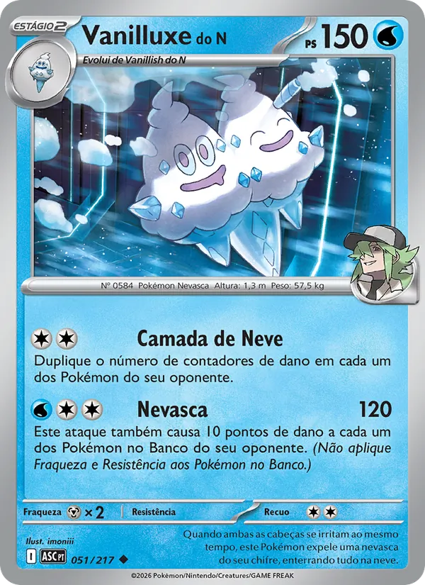 Vanilluxe do N (Ascended Heroes #051/217)
