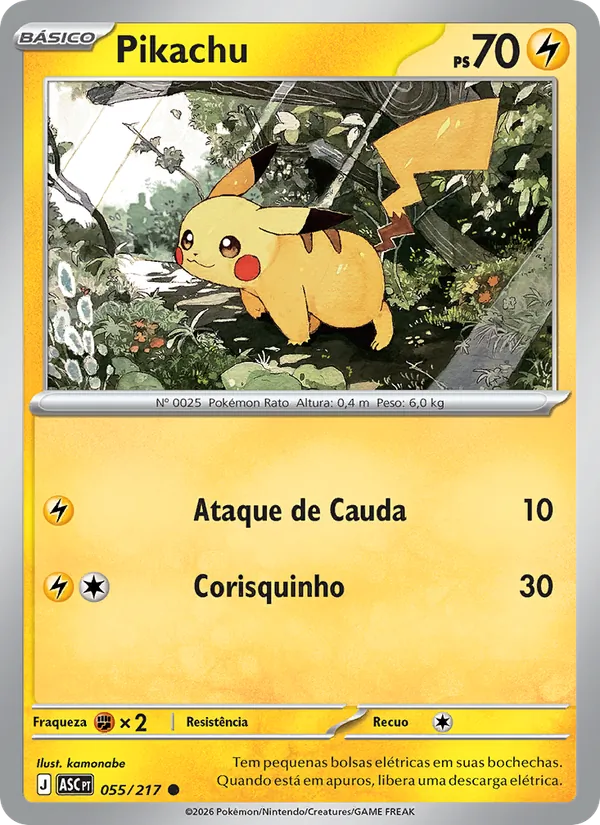 Pikachu (Ascended Heroes #055/217)