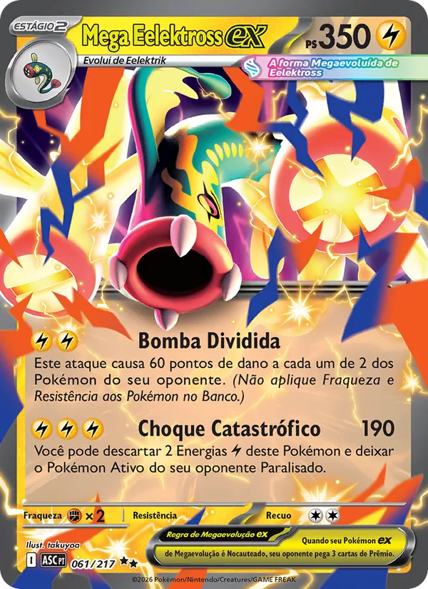 Mega Eelektross ex (Ascended Heroes #061/217)