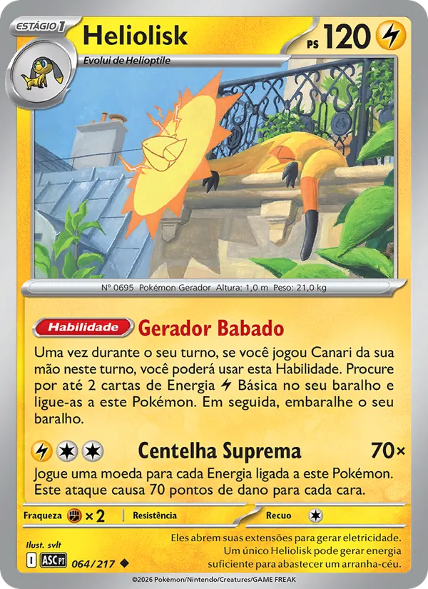 Heliolisk (Ascended Heroes #064/217)