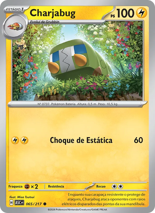 Charjabug (Ascended Heroes #065/217)