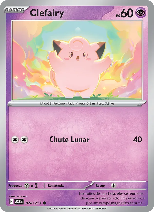 Clefairy (Ascended Heroes #074/217)