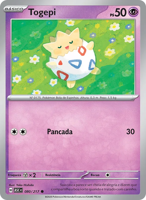Togepi (Ascended Heroes #080/217)