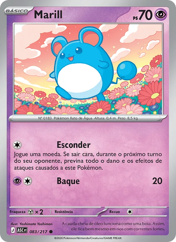 Marill (Ascended Heroes #083/217)