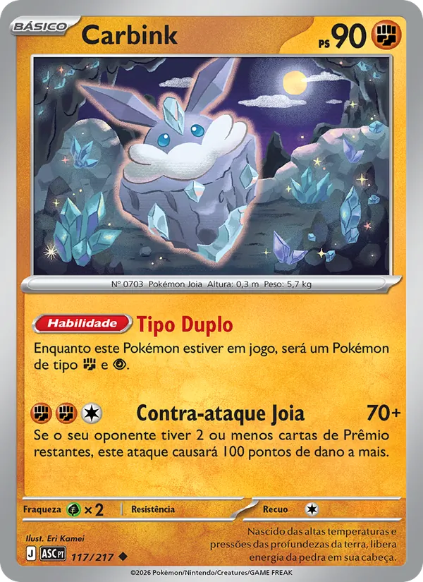 Carbink (Ascended Heroes #117/217)