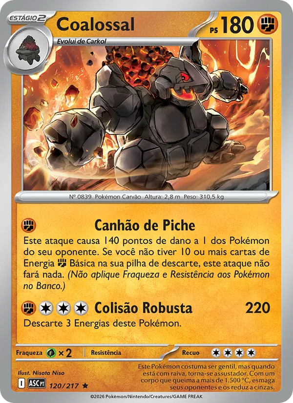 Coalossal (Ascended Heroes #120/217)