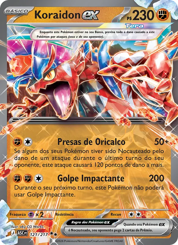 Koraidon ex (Ascended Heroes #121/217)