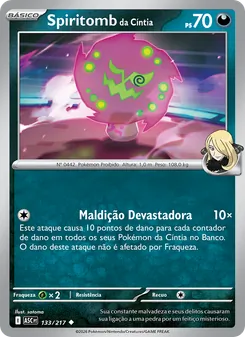 Spiritomb da Cíntia (Ascended Heroes #133/217)