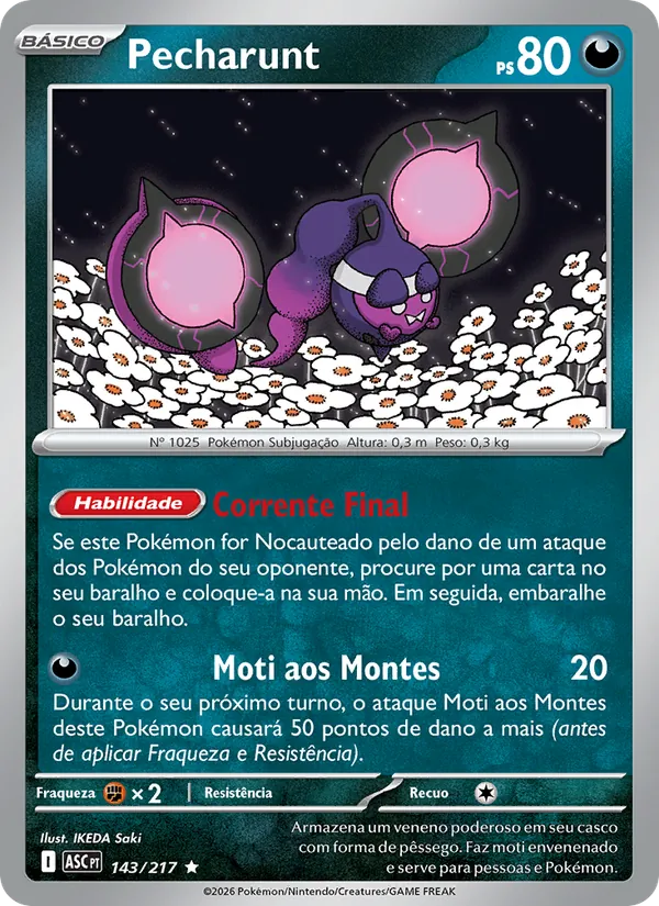 Pecharunt (Ascended Heroes #143/217)