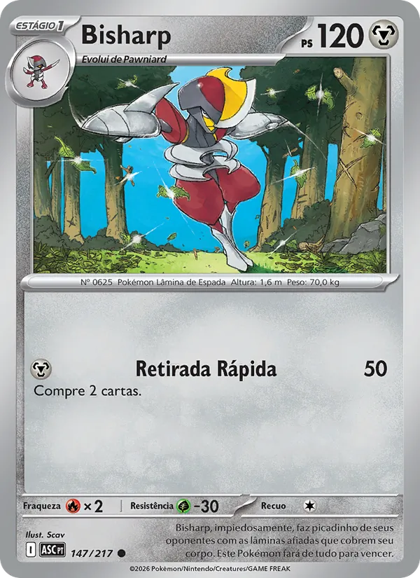 Bisharp (Ascended Heroes #147/217)