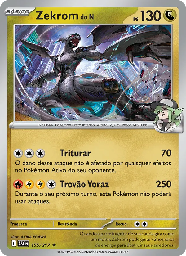 Zekrom do N (Ascended Heroes #155/217)