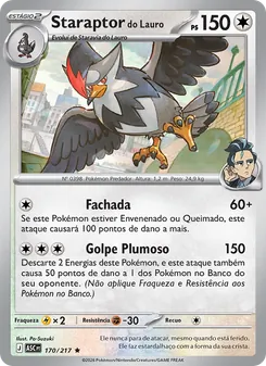 Staraptor do Lauro (Ascended Heroes #170/217)