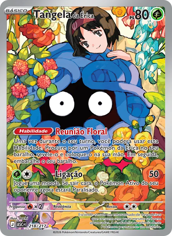 Tangela da Érica (Ascended Heroes #218/217)