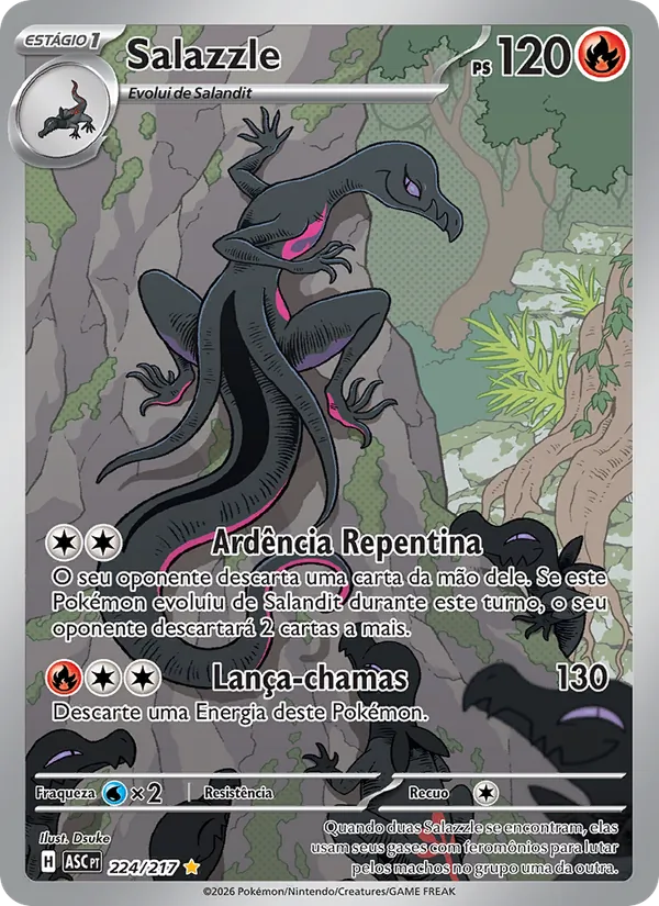 Salazzle (Ascended Heroes #224/217)