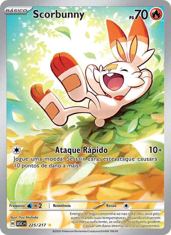 Scorbunny (Ascended Heroes #225/217)