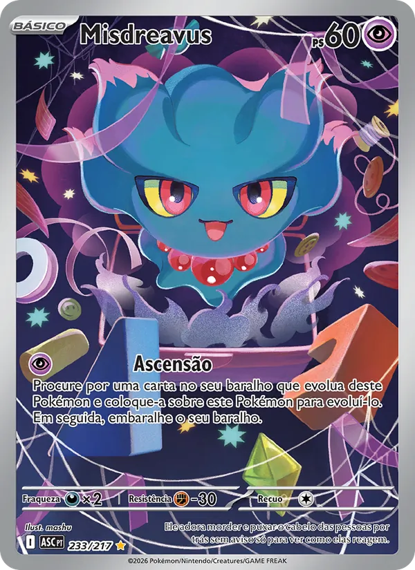Misdreavus (Ascended Heroes #233/217)