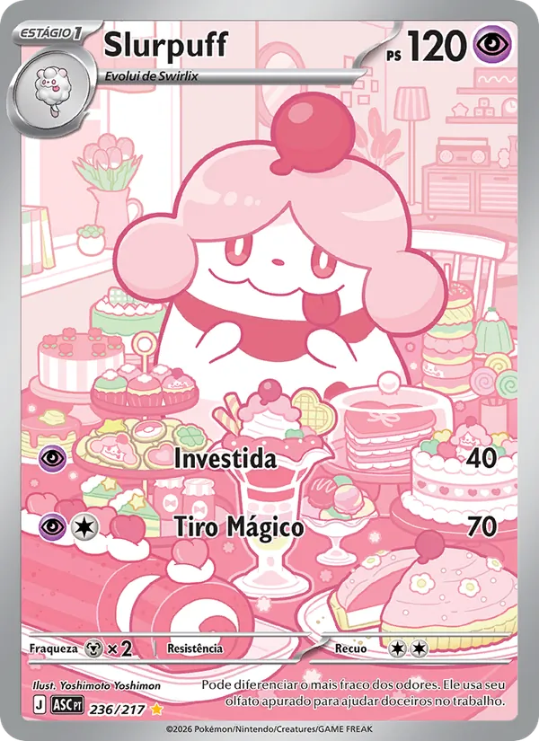 Slurpuff (Ascended Heroes #236/217)