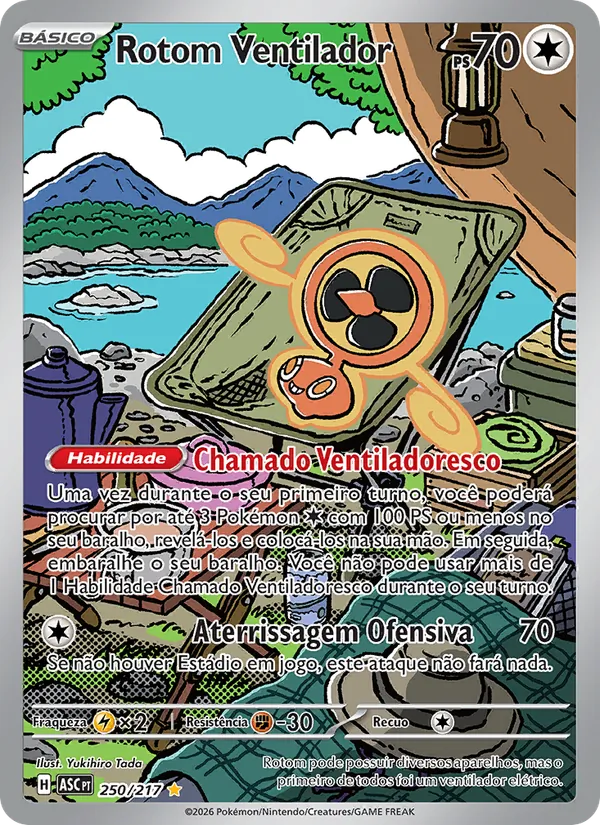 Rotom Ventilador (Ascended Heroes #250/217)