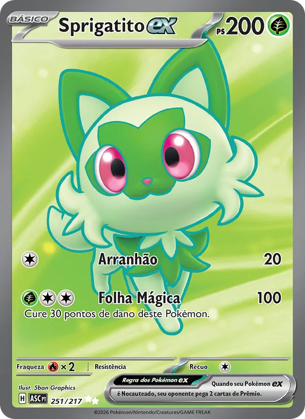Sprigatito ex (Ascended Heroes #251/217)