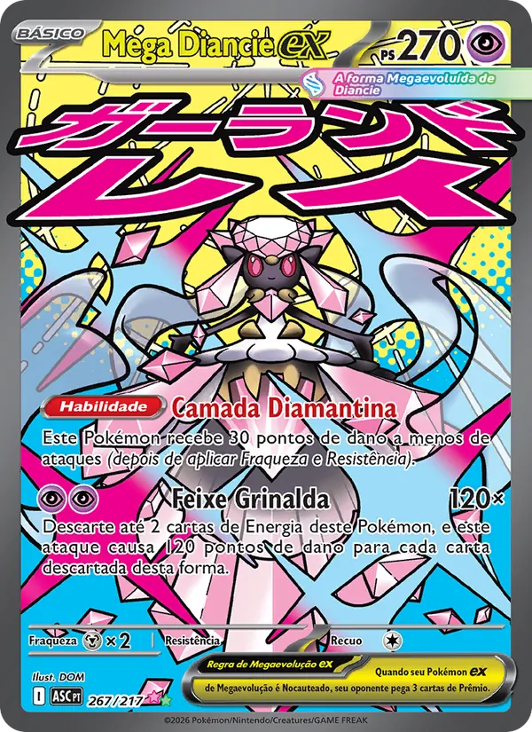 Mega Diancie ex (Ascended Heroes #267/217)