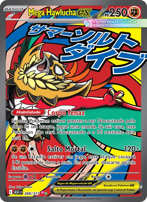 Mega Hawlucha ex (Ascended Heroes #268/217)