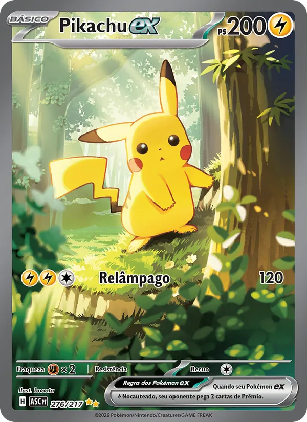 Pikachu ex (Ascended Heroes #276/217)