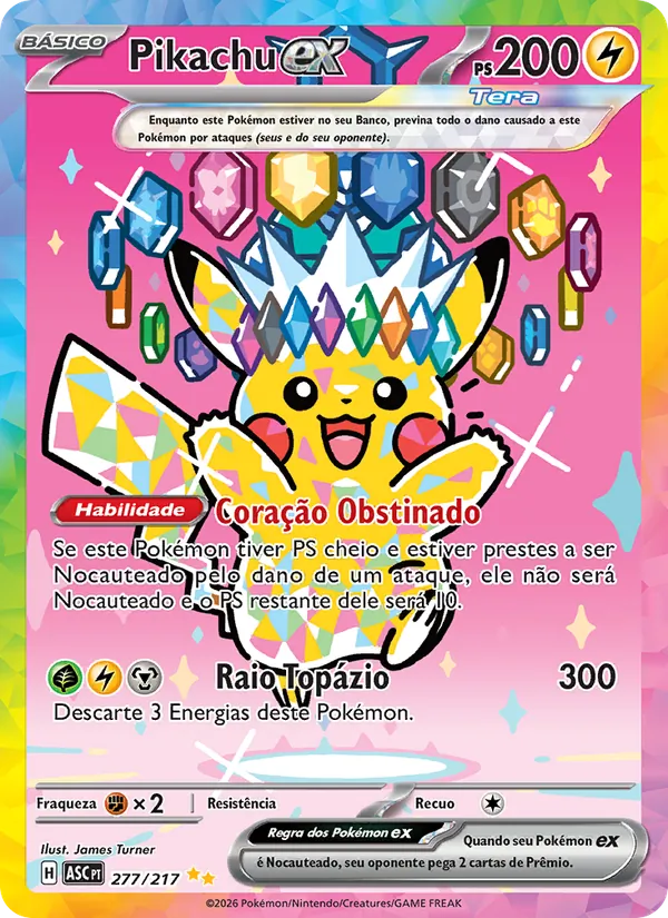Pikachu ex (Ascended Heroes #277/217)