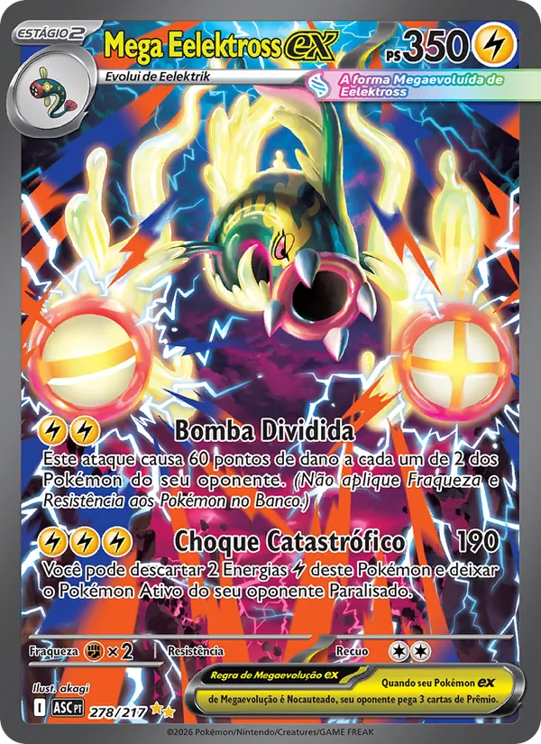 Mega Eelektross ex (Ascended Heroes #278/217)