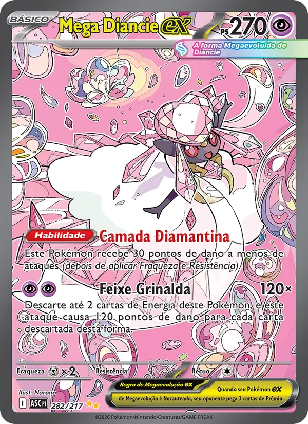 Mega Diancie ex (Ascended Heroes #282/217)