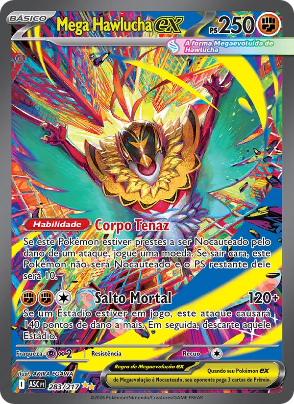 Mega Hawlucha ex (Ascended Heroes #283/217)