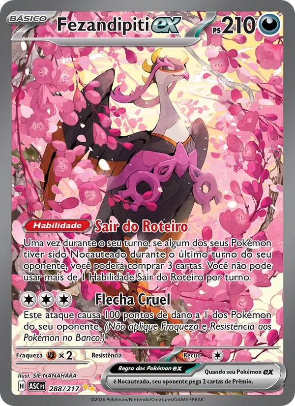Fezandipiti ex (Ascended Heroes #288/217)