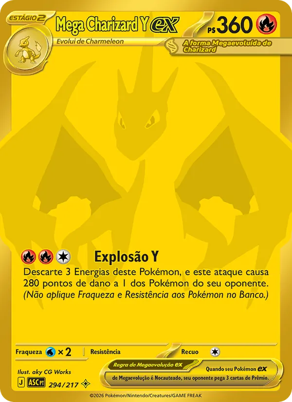 Mega Charizard Y ex (Ascended Heroes #294/217)