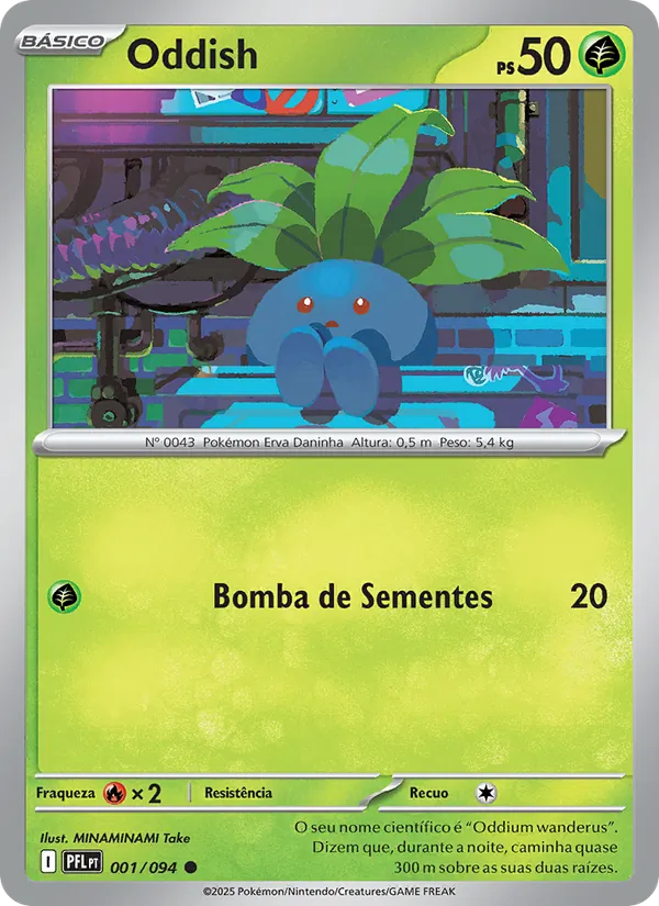 Oddish (Phantasmal Flames #001/94)