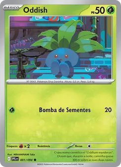 Oddish (Phantasmal Flames #001/94)