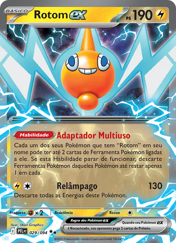 Rotom ex (Phantasmal Flames #029/94)