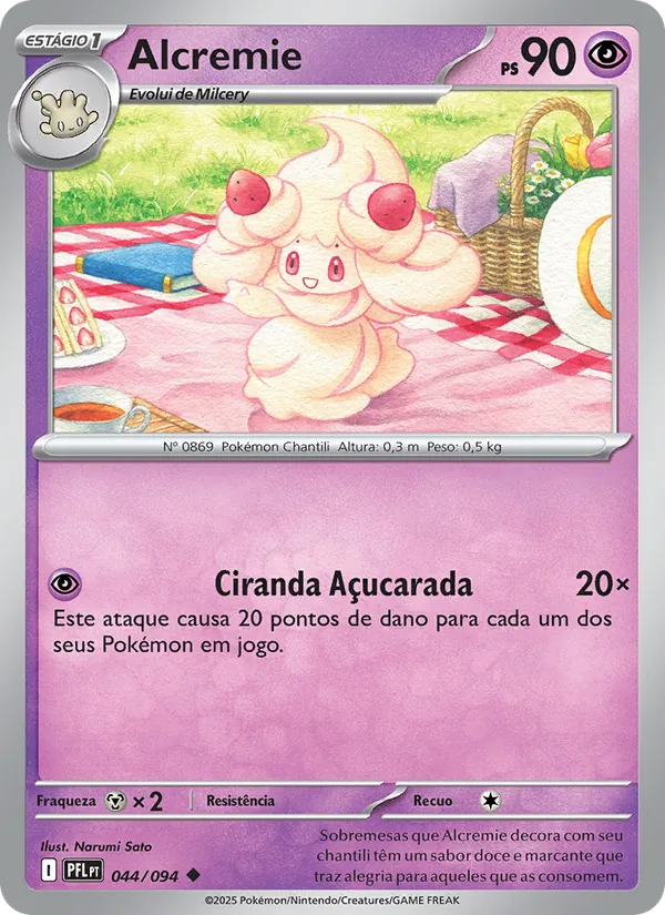 Alcremie (Phantasmal Flames #044/94)
