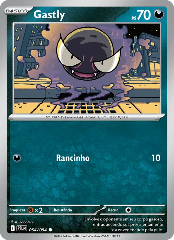 Gastly (Phantasmal Flames #054/94)