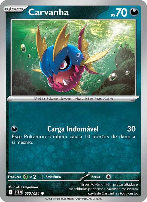 Carvanha (Phantasmal Flames #060/94)