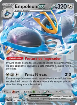 Empoleon ex (Phantasmal Flames #070/94)