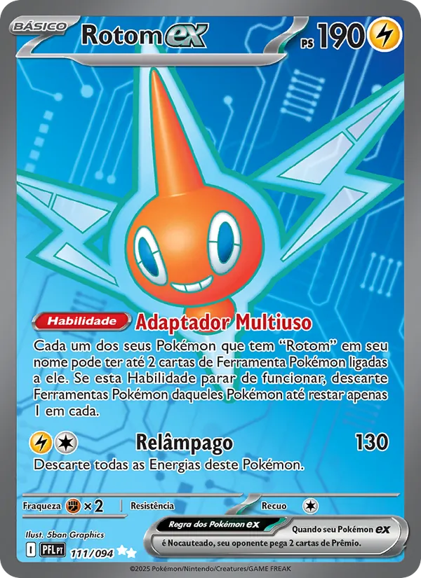 Rotom ex (Phantasmal Flames #111/94)