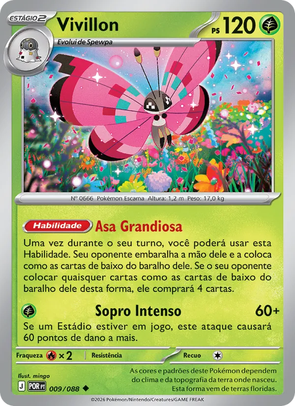 Vivillon (Perfect Order #009/88)