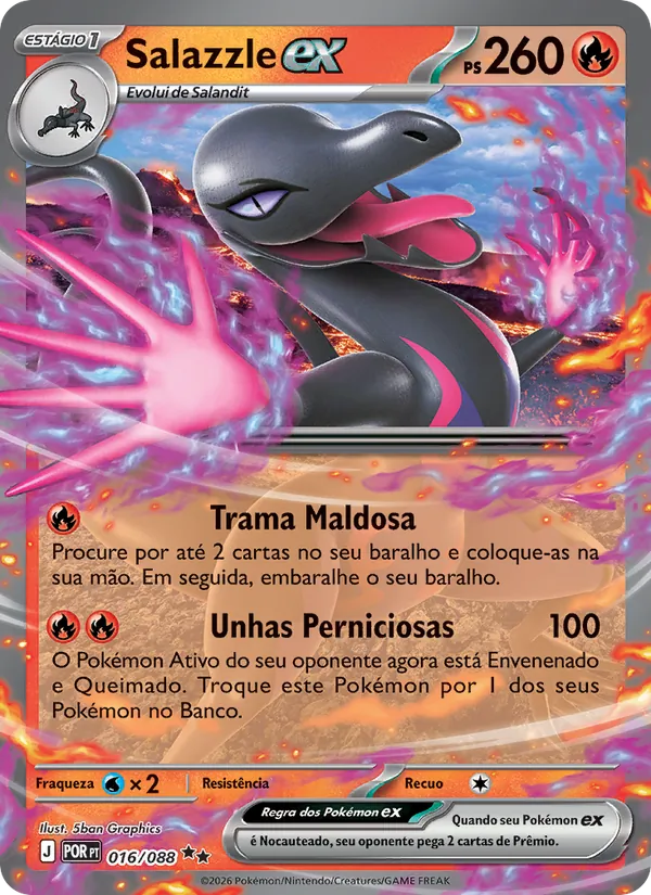 Salazzle ex (Perfect Order #016/88)