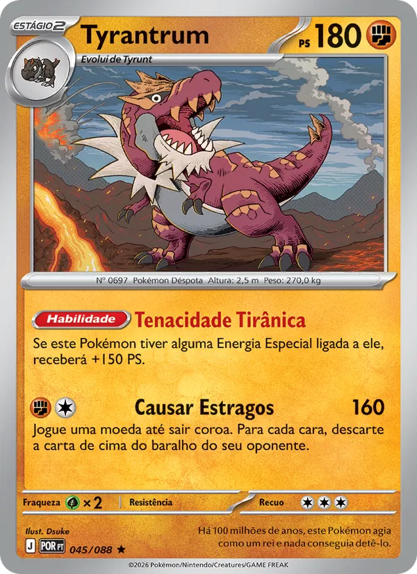 Tyrantrum (Perfect Order #045/88)